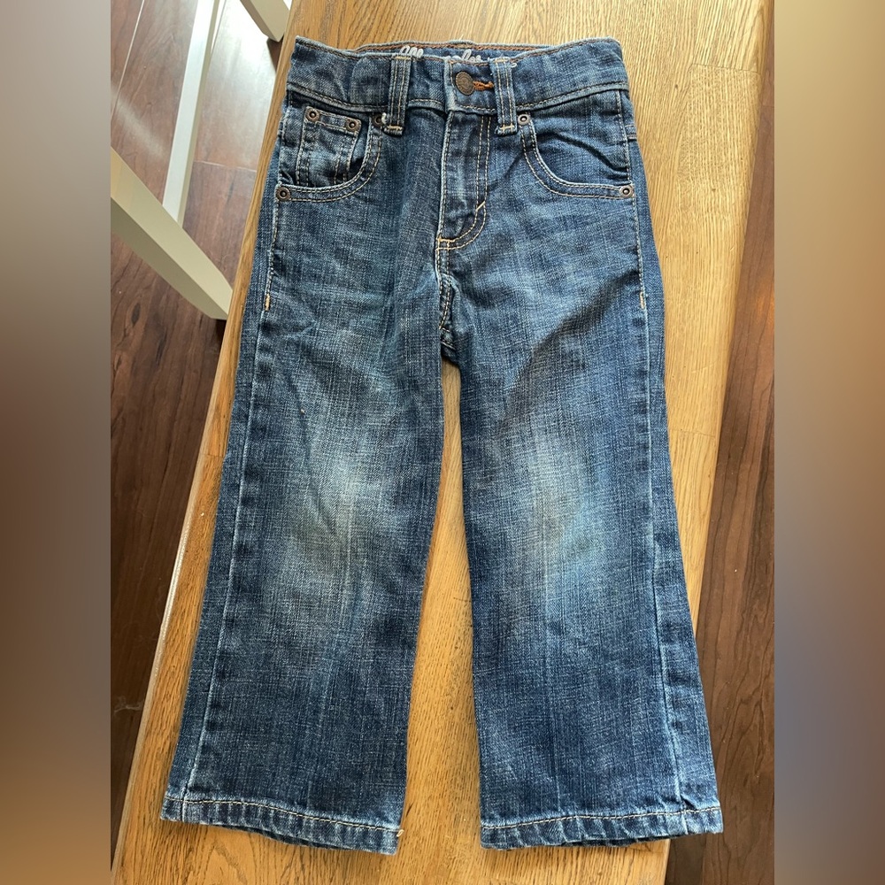Wrangler Boy’s Dark Blue Relaxed Jeans